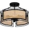 Quoizel Priya Semi Flush 3 Lights Matte Black. PYA1714MBK - alternate 5
